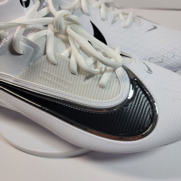 Nike Vapor Edge Elite 2 Carbon Football Cleats Men\'s 13 White Black FZ4269-100 main image 8